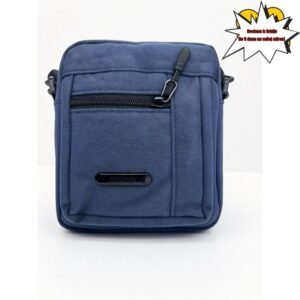 Muška prekobedna torba – Nova casual višeslojna torba velikog kapaciteta, vertikalna mala kvadratna torba, modna jednobojna najlonska ramenska torba