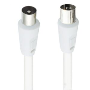 1 kom 3/5/10/15 metara Koaksijalni kabl | Produžetak ženskog antenskog priključka za Freeview, Xfinity, AT&T, TDS, COX, DVD, VCR Povezivanje sa televizorom Pozlaćeni M-F konektor