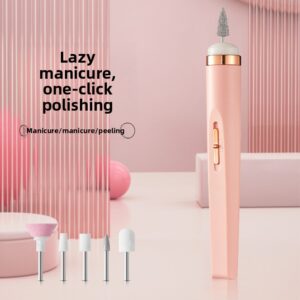 Kompaktni električni uređaj za bušenje noktiju za uklanjanje laka i negu mrtve kože u setu za pedikir