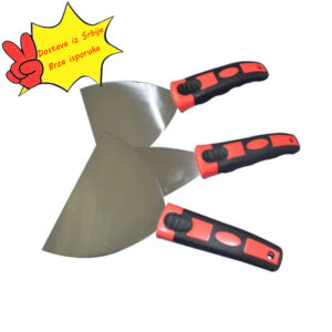 Lopata sa plastičnom drškom za čišćenje uljane pepela i blata | Uključuje metalnu kašiku i nož za uljani pepelj