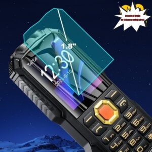 Mobilni telefon za starije osobe, spoljna upotreba, veliki font, zvučnik, rezervni telefon sa mogućnošću obrnutog punjenja