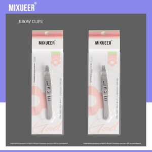 Dugotrajne pincete od nerđajućeg čelika za uklanjanje dlačica, idealne za oblikovanje obrva i uređivanje brkova, sa modernim dizajnom abecede