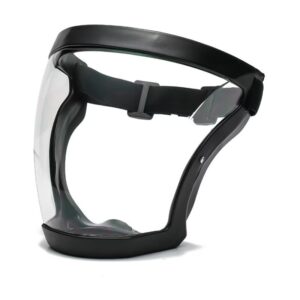 Puna maska za zavarivanje protiv magljenja sa /otpornim na udarce štitnikom za lice & pogodna za zavarivanje, prskanje pesticida, zaštitu od prskanja, – Providni respirator za opremu, nanošenje pesticida, radionicu