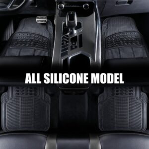 Univerzalni auto patosnici 4 komada vodootporni crni 0 5cm