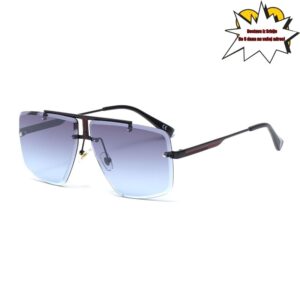 Moderne muške naočare bez okvira, sa trendi četvrtastim dizajnom, savršene za žene koje traže vrhunski stil.