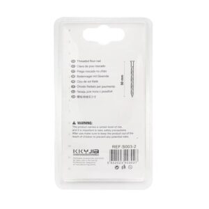 Teške, otporne na rđu navojne ekser za drvo – Debeli ekseri sa unutrašnjim navojem, kompatibilni sa laminatom, vinilnim pločama i inženjerskim drvenim panelima – Oprema za spajanje