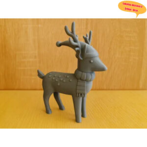 2D Ravne – Božićne Dekorativne Figure u Evropskom Stilu – Prilagodljivi Ukrasi za Kuću i Kancelariju Pogodni za Dnevne Sobe, Ulaze, Izložbene Stanove, Spavaće Sobe, Radne Sobe, Trpezarije i Radne Površine