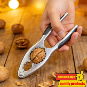 Ključ za orahe sa protivkliznom drškom – Idealno za pekane i kestene, lako ljuštenje za užinu