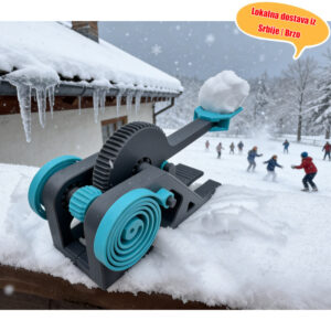 Igračka za spoljašnju upotrebu za bacanje snegova za zimsku zabavu – zabavan alat za bitke snegom