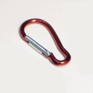 Aluminijumske kopce sa karabinerima visebojne 4 komada