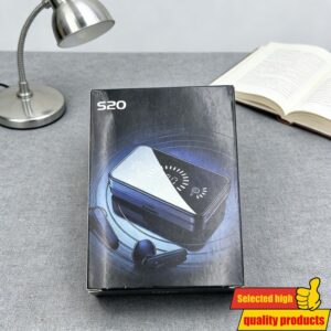 Nove bežične slušalice za u uho sa 5.4 bežičnim čipom | Ultra-dugo trajanje baterije, savršene za sport, univerzalna kontrola telefona, gumeni materijal