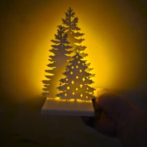 3D Štampani Vintage Držač za Sveće – Ukrasni Držač za Večeru uz Sveće sa Kompatibilnim Svećama, Pogodan za Božićni Stoni Centar, Dekoraciju Kamina, Prikaz na Noćnom Ormariću – Izdržljiva Dekoracija za Praznične Zabave