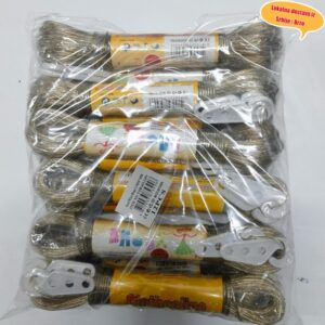 Konopac za sušenje odeće, viseće uže za krevet, otporno na vetar i klizanje, zadebljano višenamensko uže za unutrašnju i spoljašnju upotrebu bez bušenja rupa za vešanje čiste odeće, konopci za veš