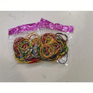 Gumice visoke elastičnosti otporne na toplotu – Industrijska čvrstoća, višebojno (crveno, plavo žuto zeleni narandžasto crna bela roze ljubčasta braon) fleksibilni i izdrzljivi gumen prstenovi za rukotvorine kancelariju medicinarske DIY umetnost & obrt tezuci od jake konstrukce profesionalnu uporab