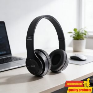 Nove bežične slušalice sa 5.4 bežičnim čipom | Ultra-dugo trajanje baterije, savršene za sport, nepunjiva 9V baterija, plastični materijal