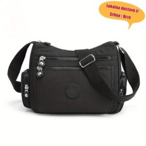 Nova moderna i trendi torba preko ramena sa visokokvalitetnim izgledom, velikog kapaciteta, svestrana za svakodnevnu upotrebu, prekobedna torba za žene, najlonska casual torba za mame