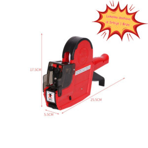 Supermarket Dvoredna Pištolj za Cene Visokokvalitetna Mašina za Oznake Cena Plastična Mašina za Cenovke Komercijalna