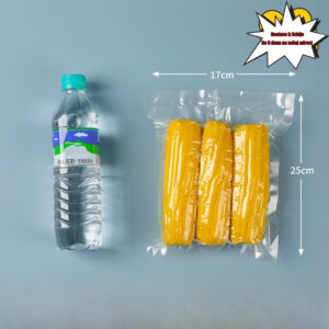 Paket od 12 vakuumskih kesa za očuvanje svežine 17×25cm, kesice za zatvaranje hrane otporne na vlagu, kućne kesice za skladištenje, pogodne za očuvanje hrane i organizaciju kuhinje