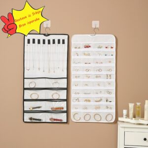 Dvostrana multifunkcionalna viseca torba za nakit otporna na prasinu