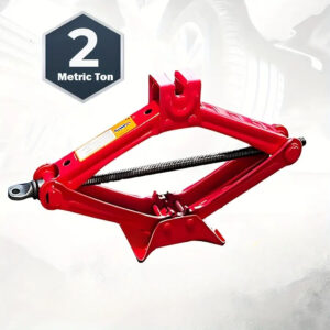 Makaze dizalica od legiranog čelika za teške uslove rada od 1/1.5/2 tona sa ključem za uštedu rada – Protivklizni navojni dizalica za automobile za SUV/MPV/Kamion/Automobil, Komplet za hitnu zamenu guma na putu, Kompaktna prenosiva podna dizalica (ručni rad, nosivost 4409)