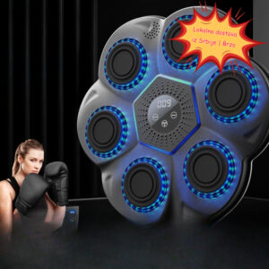 Elektronska zidna meta za kućnu upotrebu, za odrasle, za trening reakcije, za ventilaciju, bez baterije