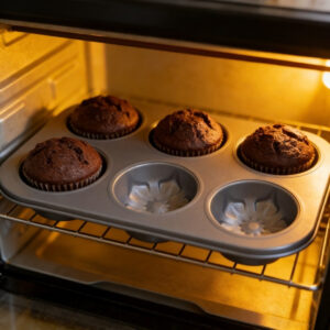 Neprijanjajuća posuda za pečenje za kremaste krofne sa 6 odvojenih delova, sa dizajnom cveta sa pet latica, idealna za pravljenje kolača u obliku šljive i mafina u obliku cveta, neophodan alat za porodično pečenje