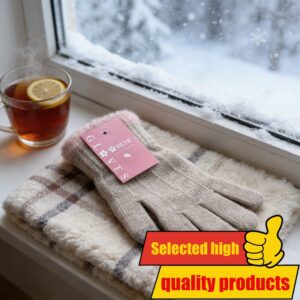 Zimske jednobojne rukavice | Tople, moderne, pogodne za vožnju bicikla na otvorenom ili svakodnevno nošenje, idealne za božićne i novogodišnje poklone