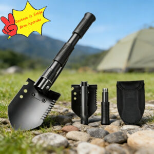 Uskršnji višenamenski set alata za spoljašnju upotrebu: Ekskluzivno za piknik, kampovanje i čišćenje dvorišta – Lopata + Sve-u-jednom prenosivi set alata