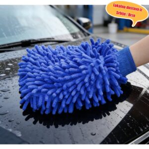 Višenamenske perive rukavice za čišćenje, poliesterske upijajuće rukavice za pranje automobila bez tragova, za brisanje prašine i čišćenje nameštaja u domaćinstvu