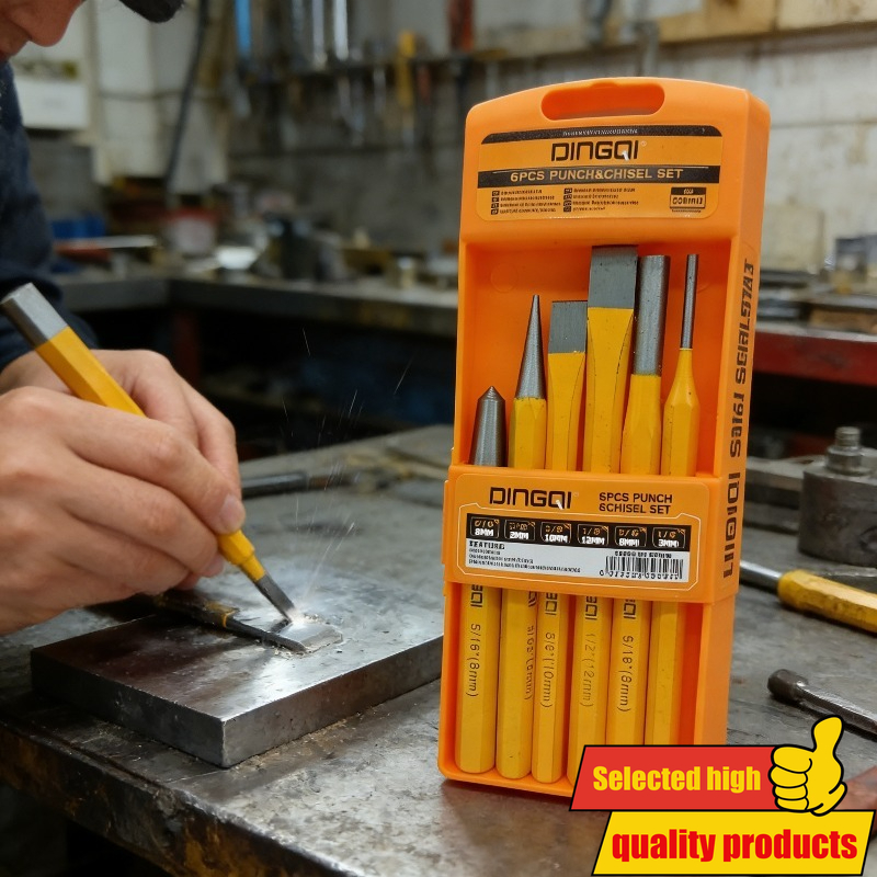DQ set za busenje i dlijeto 6 komada za hardver - Slika 3