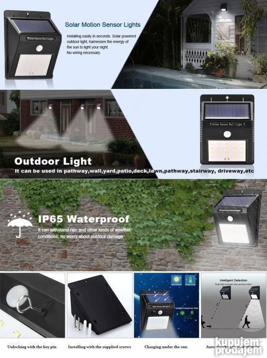 2 Solarna Led Reflektora - Slika 9