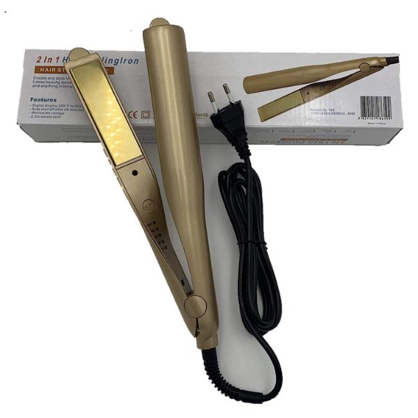 2 u 1 Gold Titanium pegla i uvijac za kosu - Slika 5