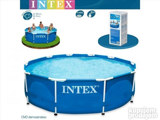 28200 Intex bazen 305m x 76cm - Slika 6