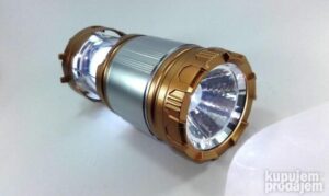 2u1 Zlatna Kamp lampa i Baterijska lampa