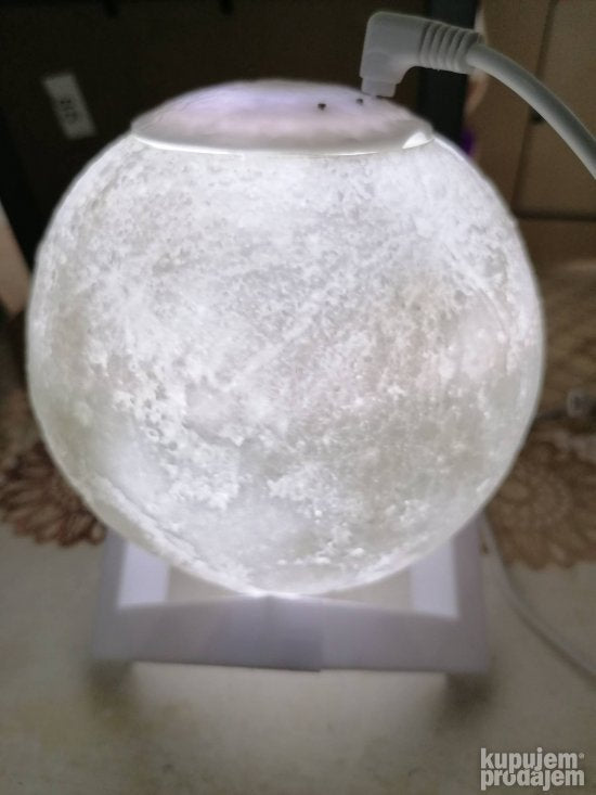 3D lampa mesec Ovlazivac vazduha - Slika 5