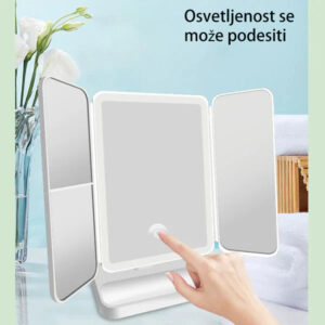 3u1 LED Ogledalo Za Sminkanje