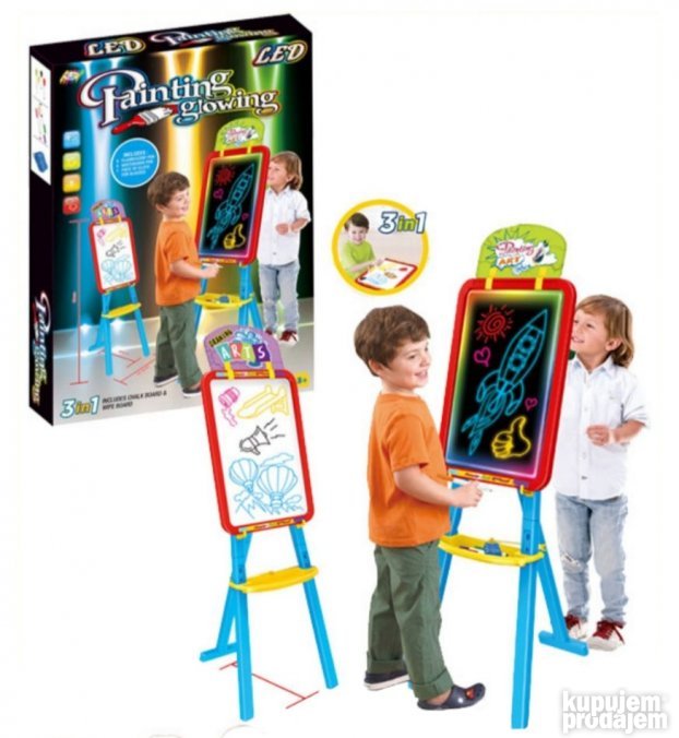 3u1 Led magicna tabla sa stalkom - Slika 3