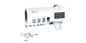 3u1 sterilizator drzac cetkica i dozer za pastu