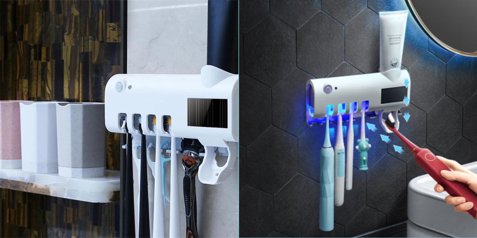 3u1 sterilizator drzac cetkica i dozer za pastu - Slika 5