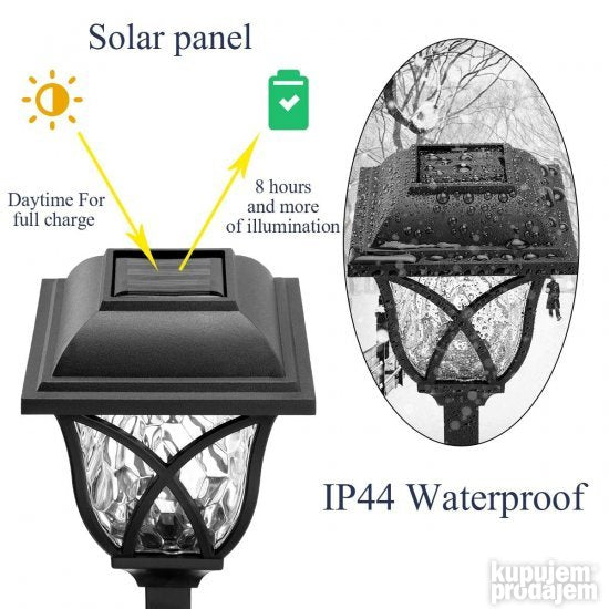 4 Solarne bastenske lampe - Slika 5