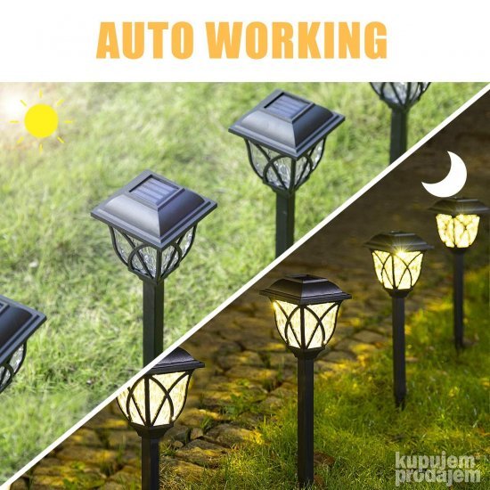 4 Solarne bastenske lampe - Slika 6