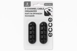 5 Kanalni Organizator Kablova 6.6×2.8cm