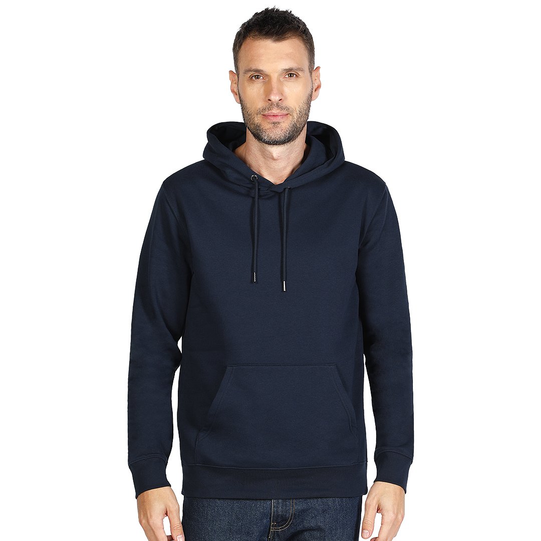 ABSOLUT HOODY dukserica od organskog pamuka sa kapuljacom plava