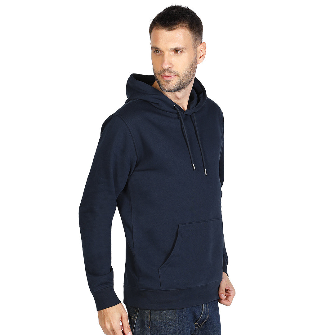 ABSOLUT HOODY dukserica od organskog pamuka sa kapuljacom plava