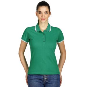 ADRIA zenska pamucna polo majica keli zelena