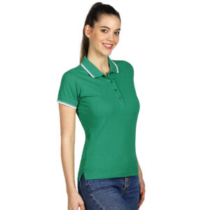 ADRIA zenska pamucna polo majica keli zelena
