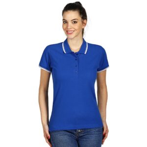 ADRIA zenska pamucna polo majica rojal plava