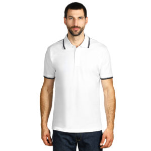 ADRIATIC pamucna polo majica bela
