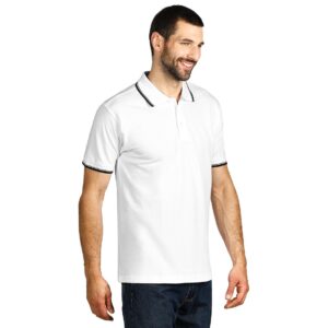 ADRIATIC pamucna polo majica bela