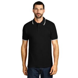 ADRIATIC pamucna polo majica crna